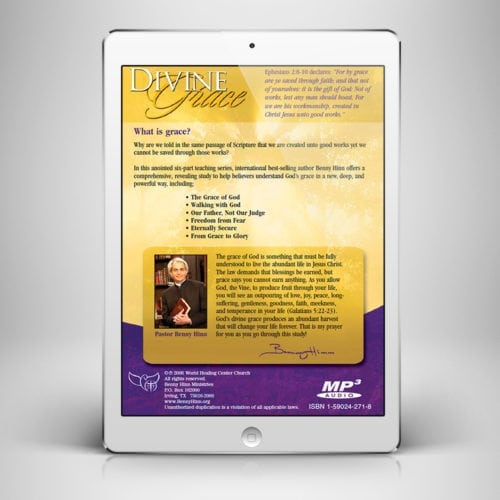Divine Grace Digital Download from Pastor Benny Hinn
