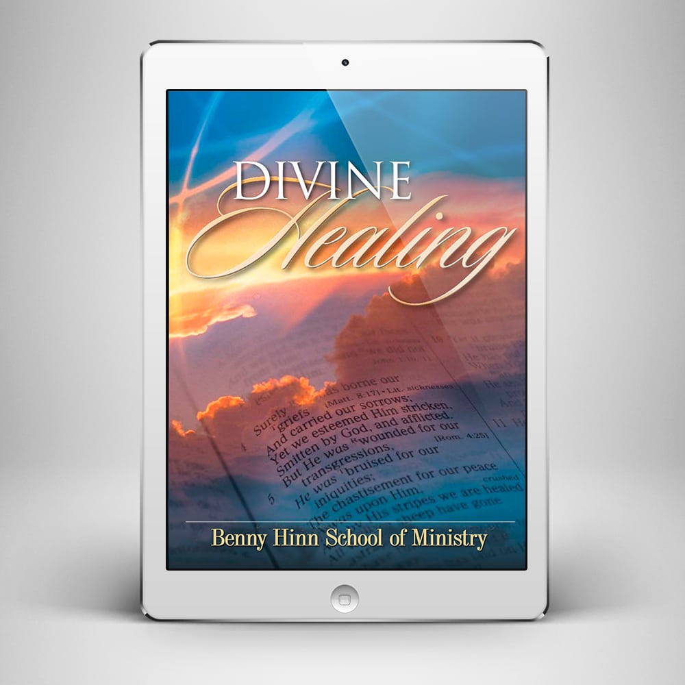 Divine Healing - Front Cover - Benny Hinn Ministries