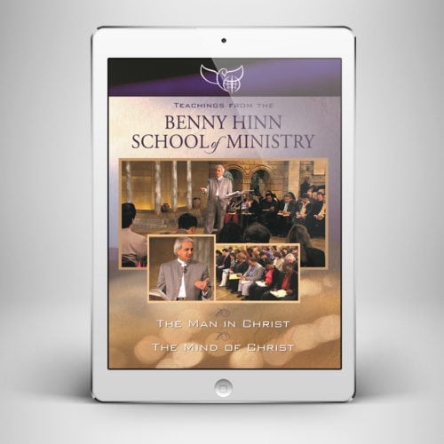 Man and Mind of Christ - Front Cover - Benny Hinn Ministries