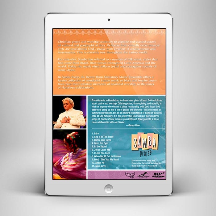 Samba Praise - Front Cover - Benny Hinn Ministries