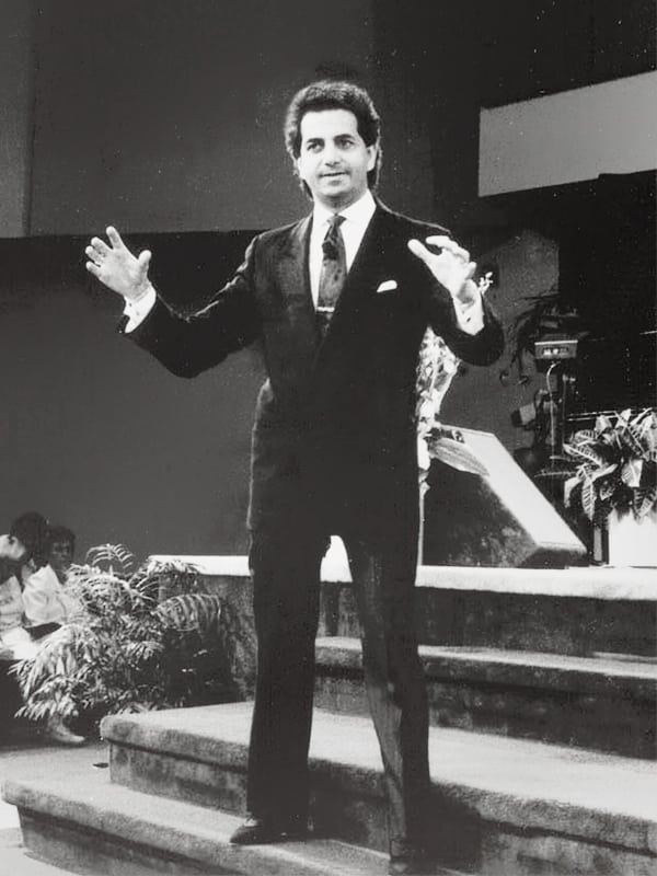 Pastor Benny Hinn as a young man