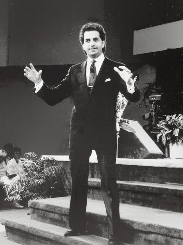 Pastor Benny Hinn as young man Pastor Benny Hinn as a young man