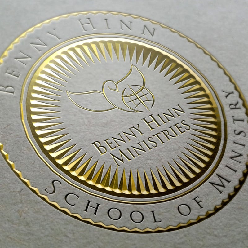 Benny Hinn School of Ministry Online Seal Divine Healing from Benny Hinn School of Ministry Online