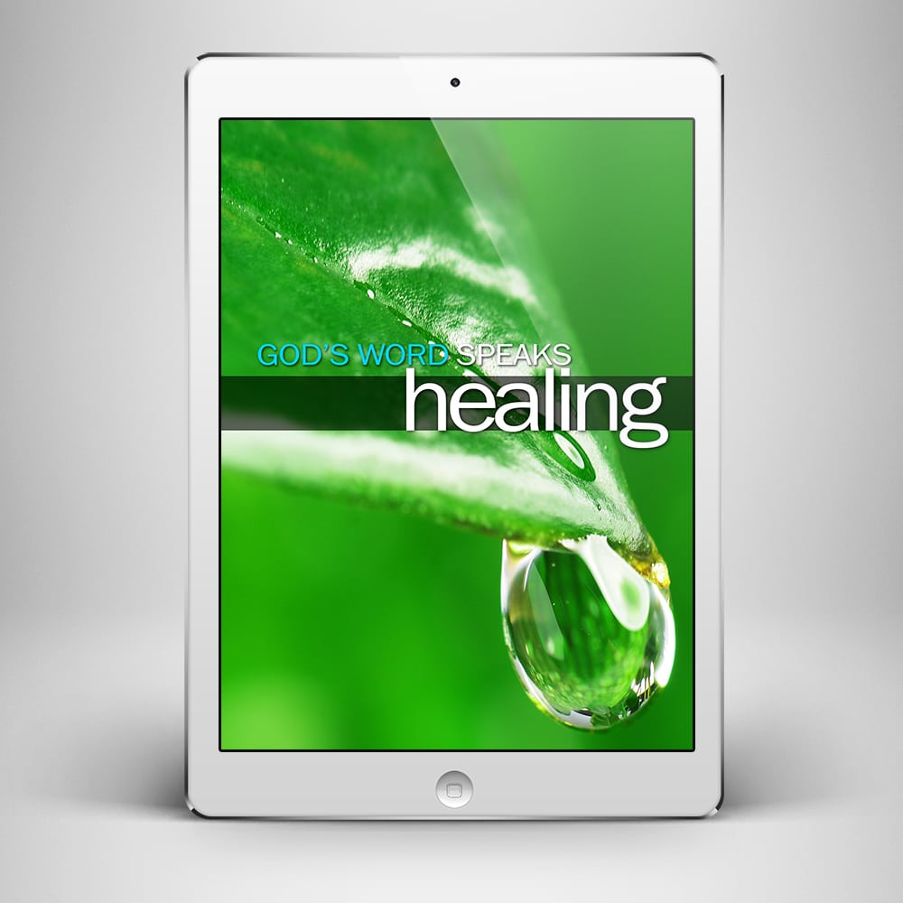 God's Word Speaks Healing - Front Cover - Benny Hinn Ministries