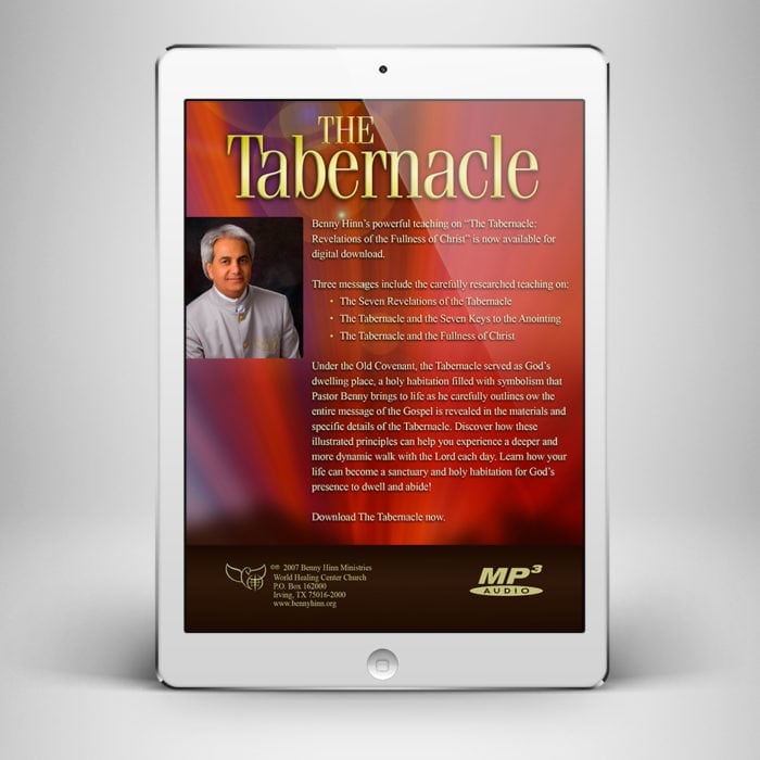 The Tabernacle - Back Cover - Benny Hinn Ministries