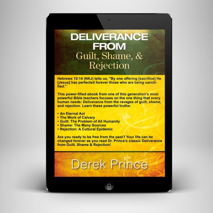 Deliverance from Guilt Shame and Rejection ebook - back cover - benny hinn ministries