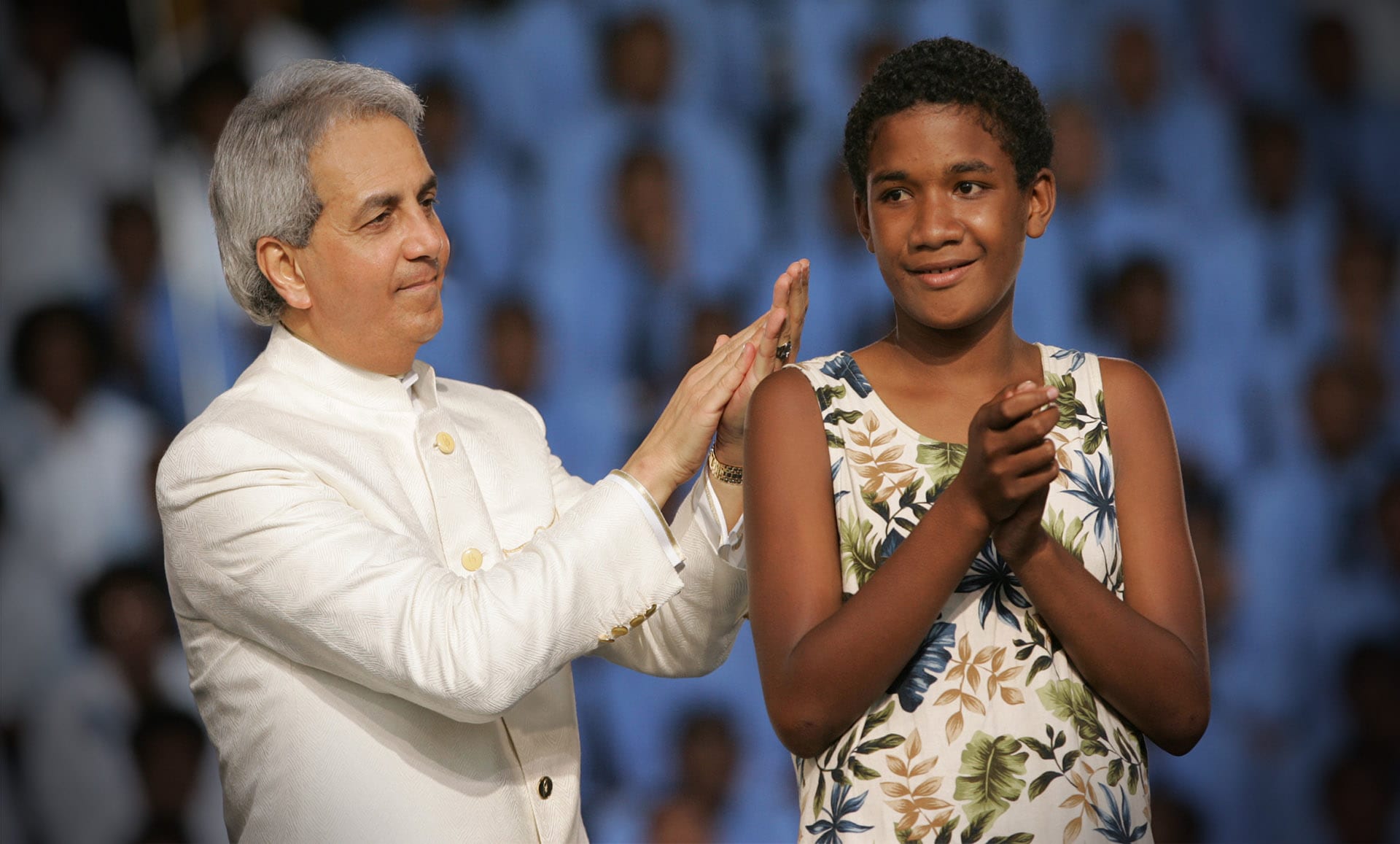 Girl Healed at Benny Hinn Ministries Event