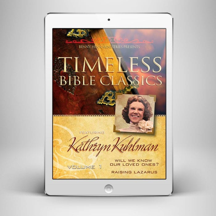 Kathryn Kuhlman V1 - Front Cover - Benny Hinn Ministries