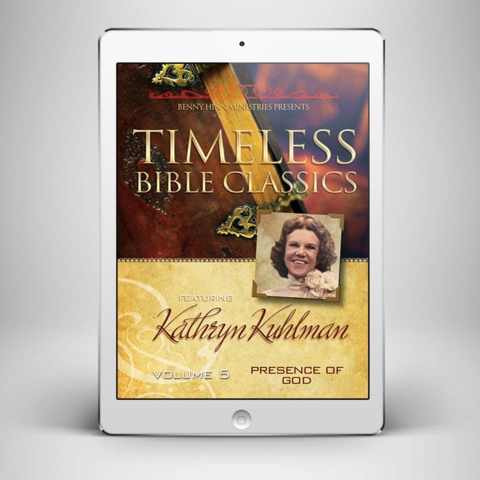 Kathryn Kuhlman V5 - Front Cover - Benny Hinn Ministries