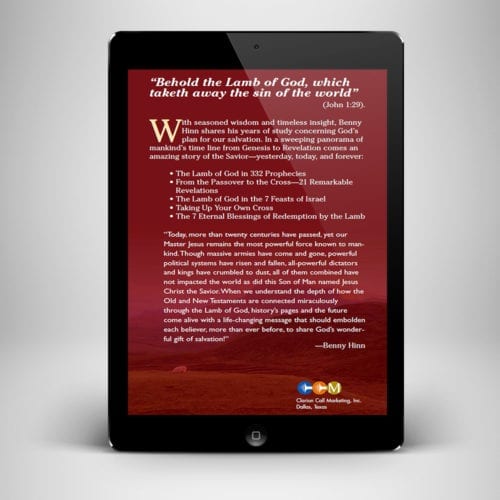 Lamb of God eBook - back cover - Benny Hinn Ministries