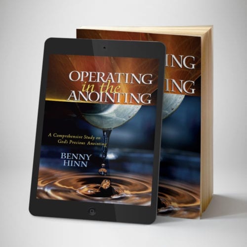Operating in The Anointing Study Guide eBook - front cover - Benny Hinn Ministries