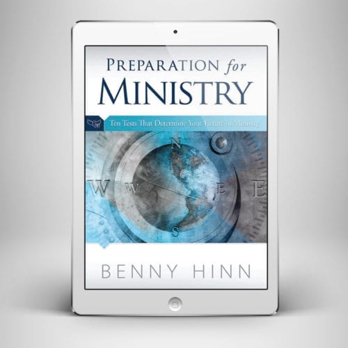 Preparation for Ministry - Front Cover - Benny Hinn Ministries