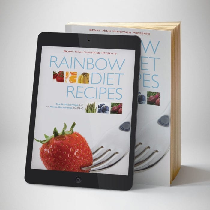 Rainbow Diet Recipes Ebook - Front Cover - Benny Hinn Ministries