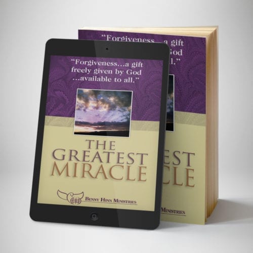 The Greatest Miracle English eBook - front cover - Benny Hinn Ministries