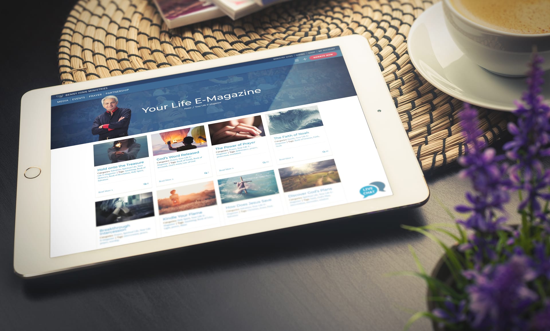 holy spirit benny hinn Your Life Blog eMagazine Navigation - Benny Hinn Ministries