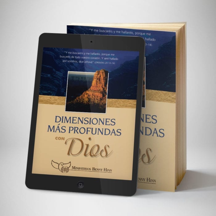 Dimensiones Más Profundas Con Dios eBook - Front Cover - Benny Hinn Ministries