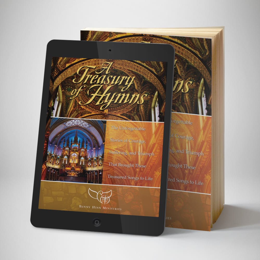 Treasury of Hymns eBook - Front Cover - Benny Hinn Ministries