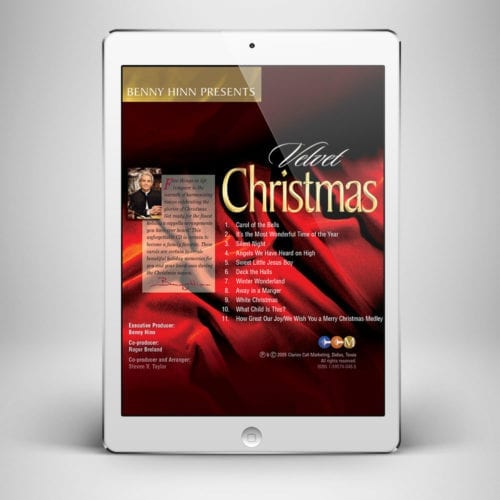 Velvet Christmas - Back Cover - Benny Hinn Ministries