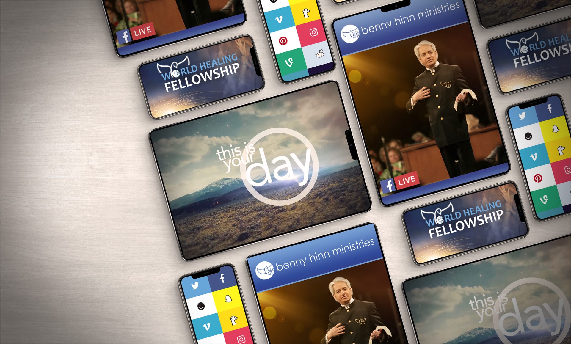 holy spirit benny hinn Ministry Website Links - Navigation - Benny Hinn Ministries