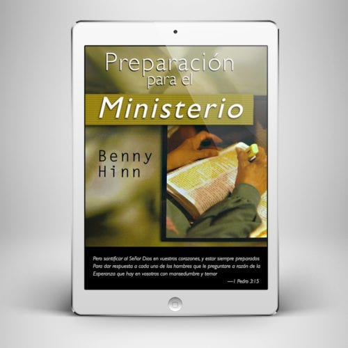 Preparacion Para El Ministerio - Front Cover - Benny Hinn Ministries