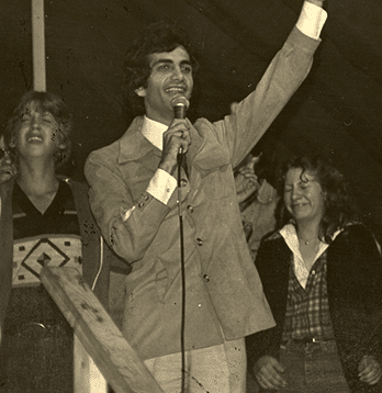 Young Pastor Benny Hinn Preaching