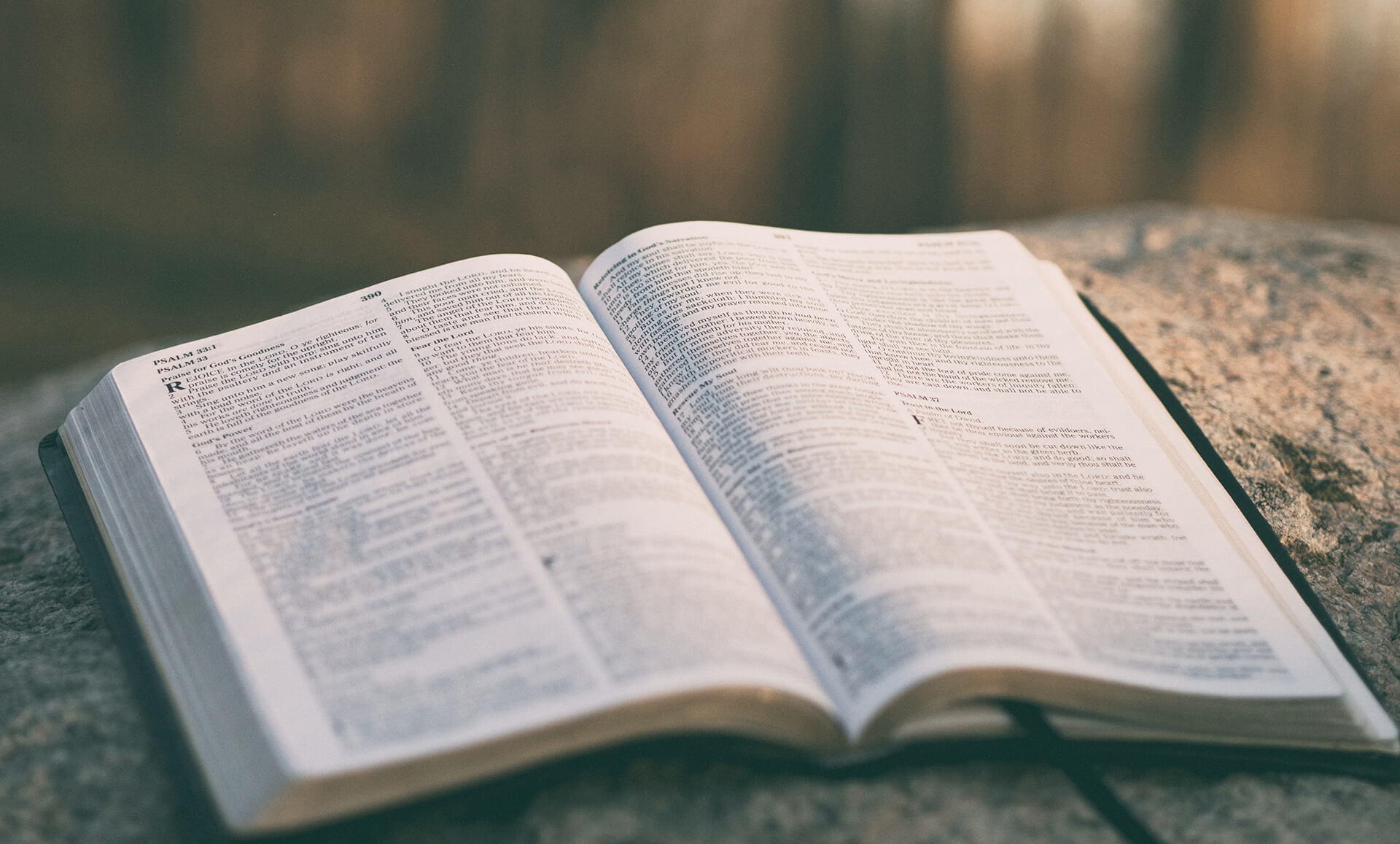 Bible on rock – enewsletter – Benny Hinn Ministries Bible on rock - enewsletter - Benny Hinn Ministries