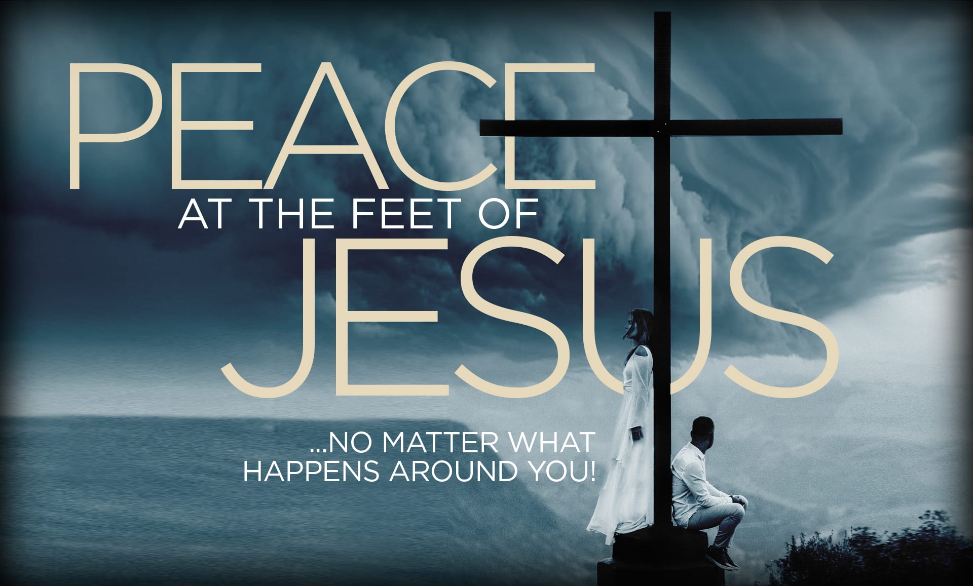Peace at the Feet of Jesus