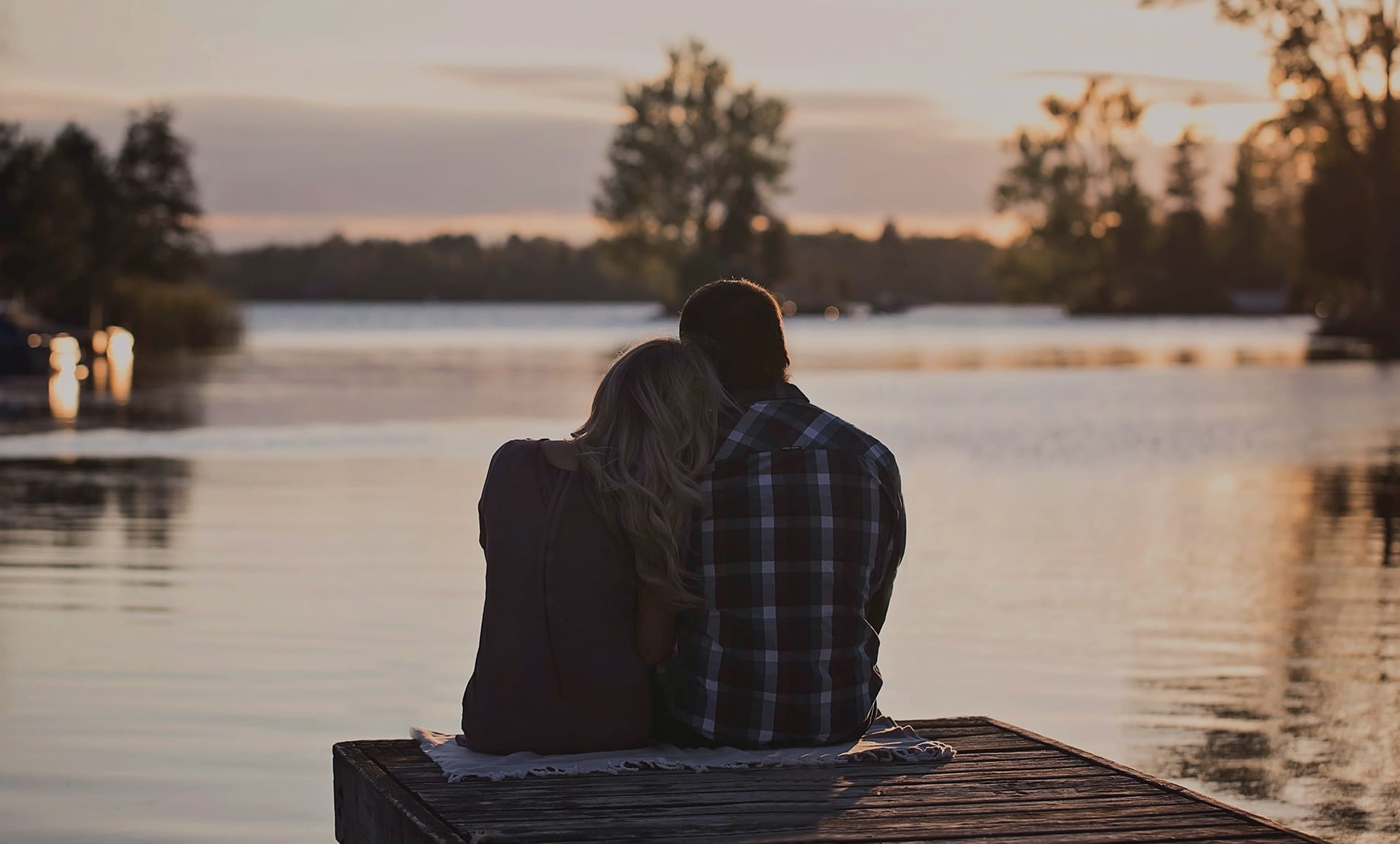 Couple Sitting Together