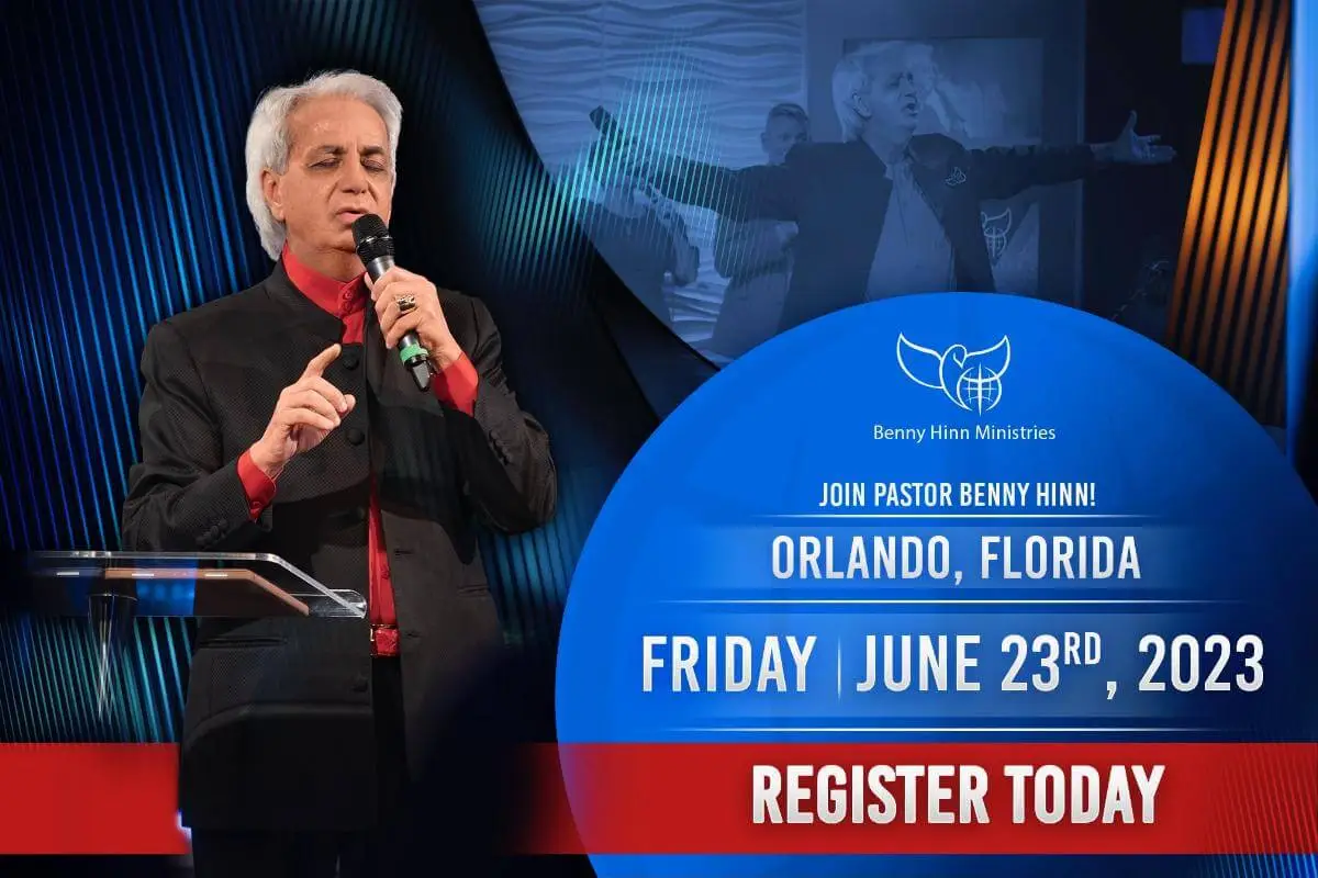 Join Pastor Benny Hinn