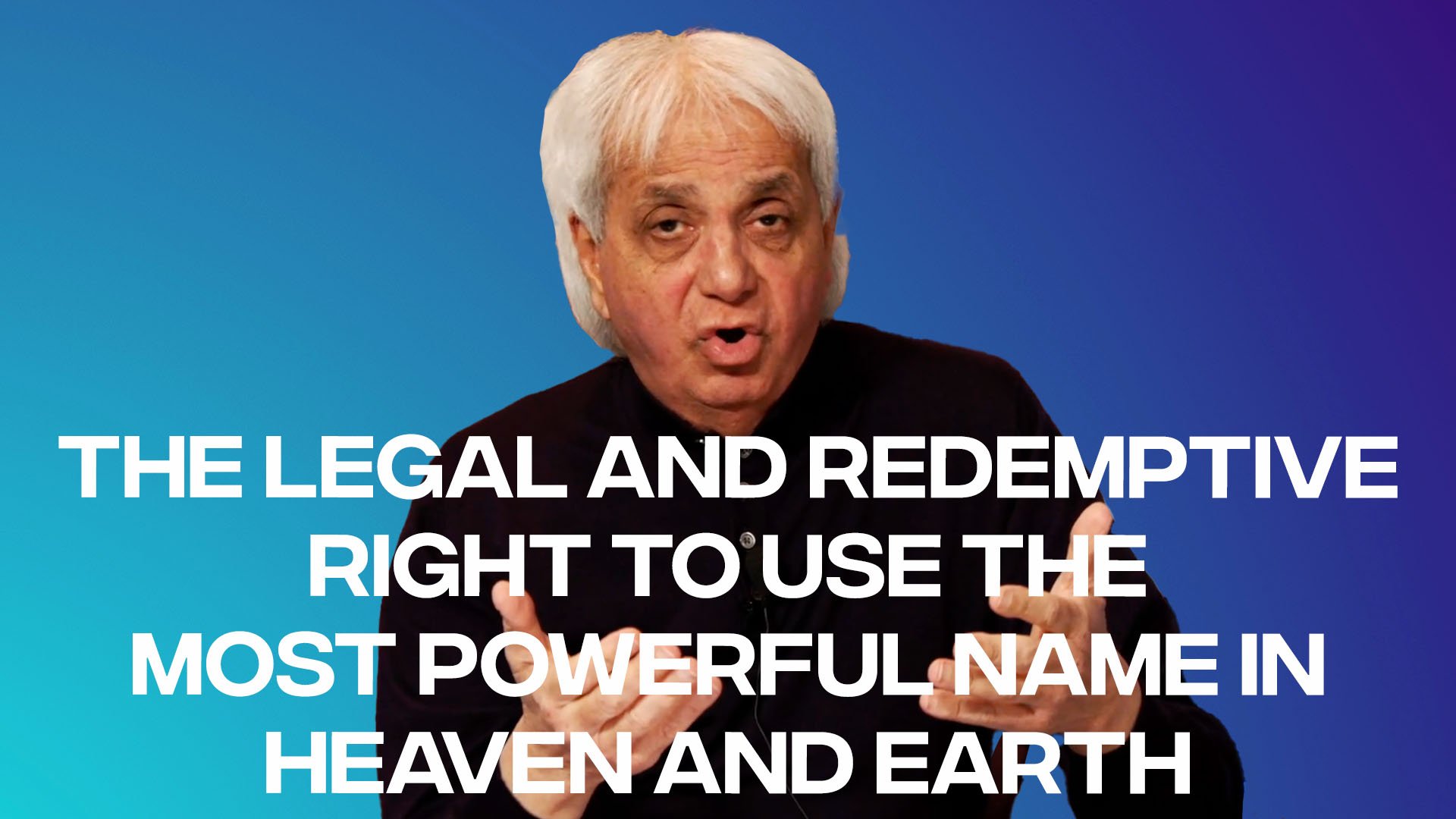 The Legal and Redemptive Right to Use The Most Powerful Name in Heaven and Earth