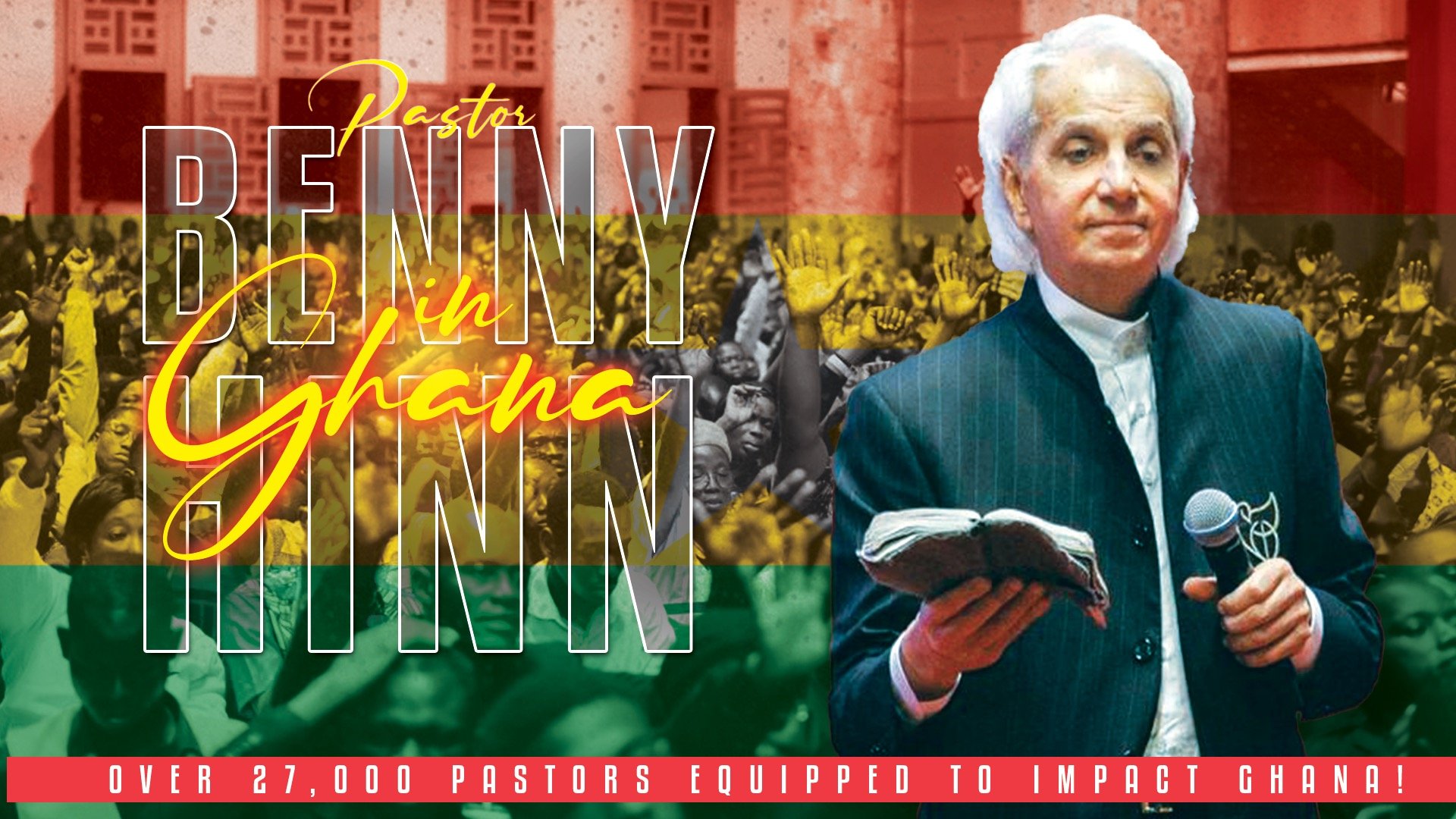 Pastor Benny Hinn in Ghana