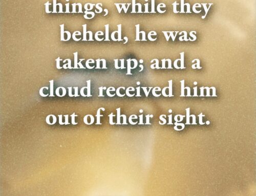 Acts 1:9 – The Glory of His Ascension