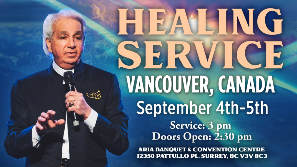 Miracle service in Vancouver, Canada