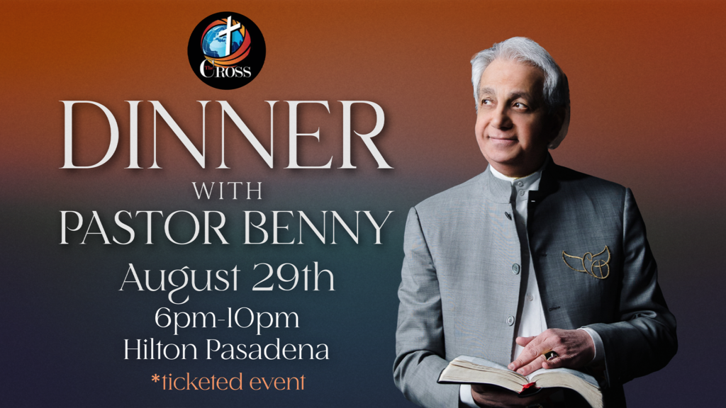 Dine with Pastor Benny Hinn