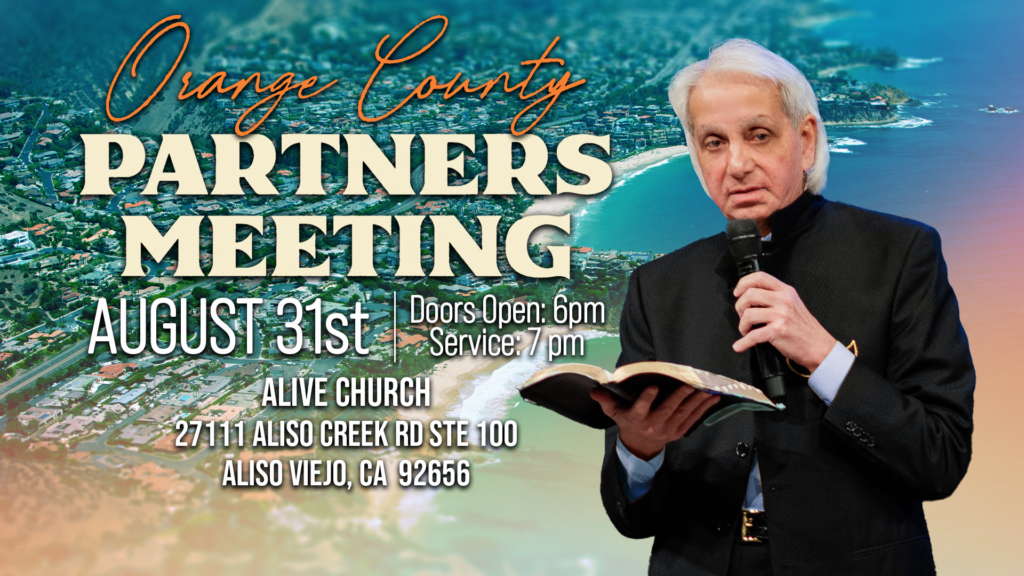 Special Partners Meeting with Pastor Benny